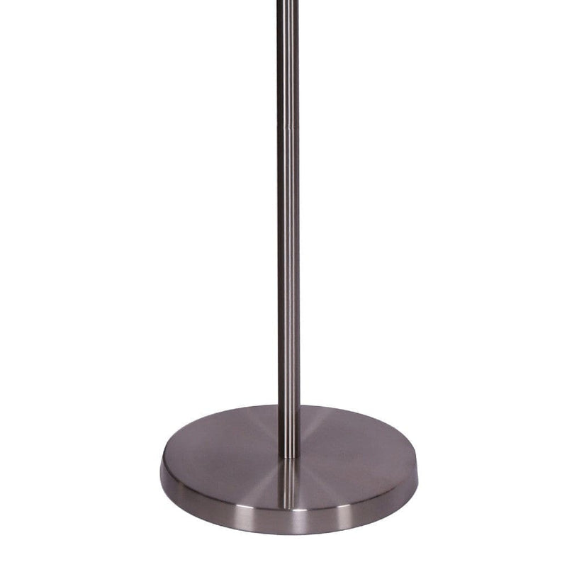 64 Inch Floor Lamp With Mesh Shade And Hanging Beads Black-zoom-