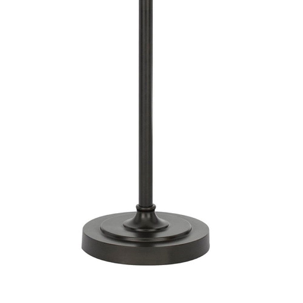 72 Inch Metal Floor Lamp 3 Hanging Mesh Shades Bronze Black-zoom-4