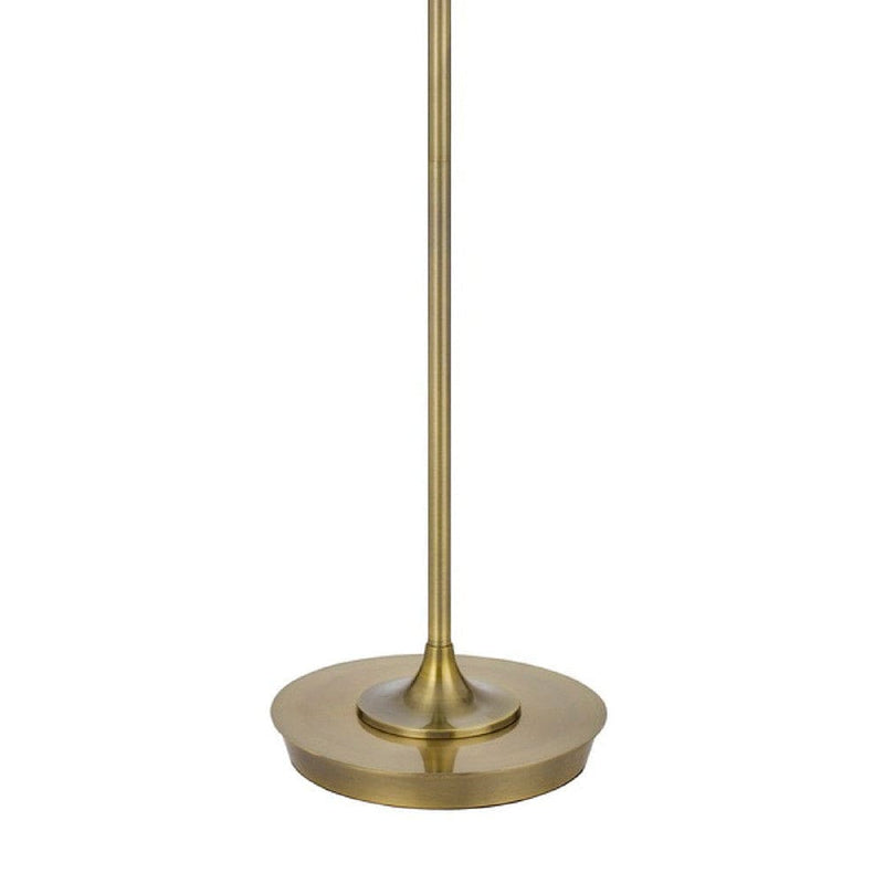 64 Inch Metal Floor Lamp With Pull Chain Switch Brass-zoom-