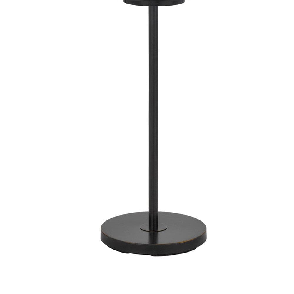 62 Inch Metal Floor Lamp Tray Dimmer 2 Usb Ports Bronze-zoom-4