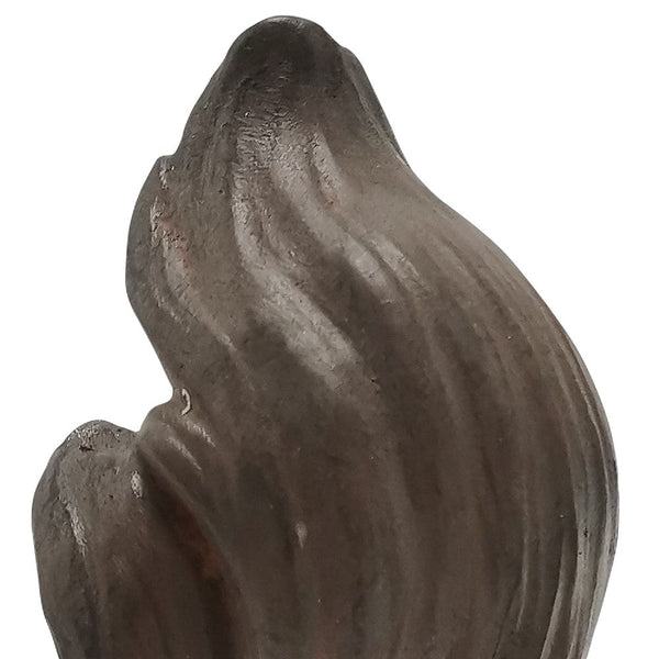 7 Inch Resin Accent Decor With Sitting Squirrel And Acorn Nut Brown-zoom-2