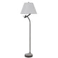60 Inch Floor Lamp With Dimmer Sitting Bird Design Black