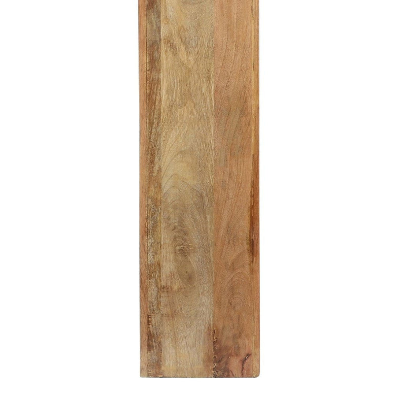 50 Inch Wood Floor Lantern With Glass Frame Natural Brown-zoom-