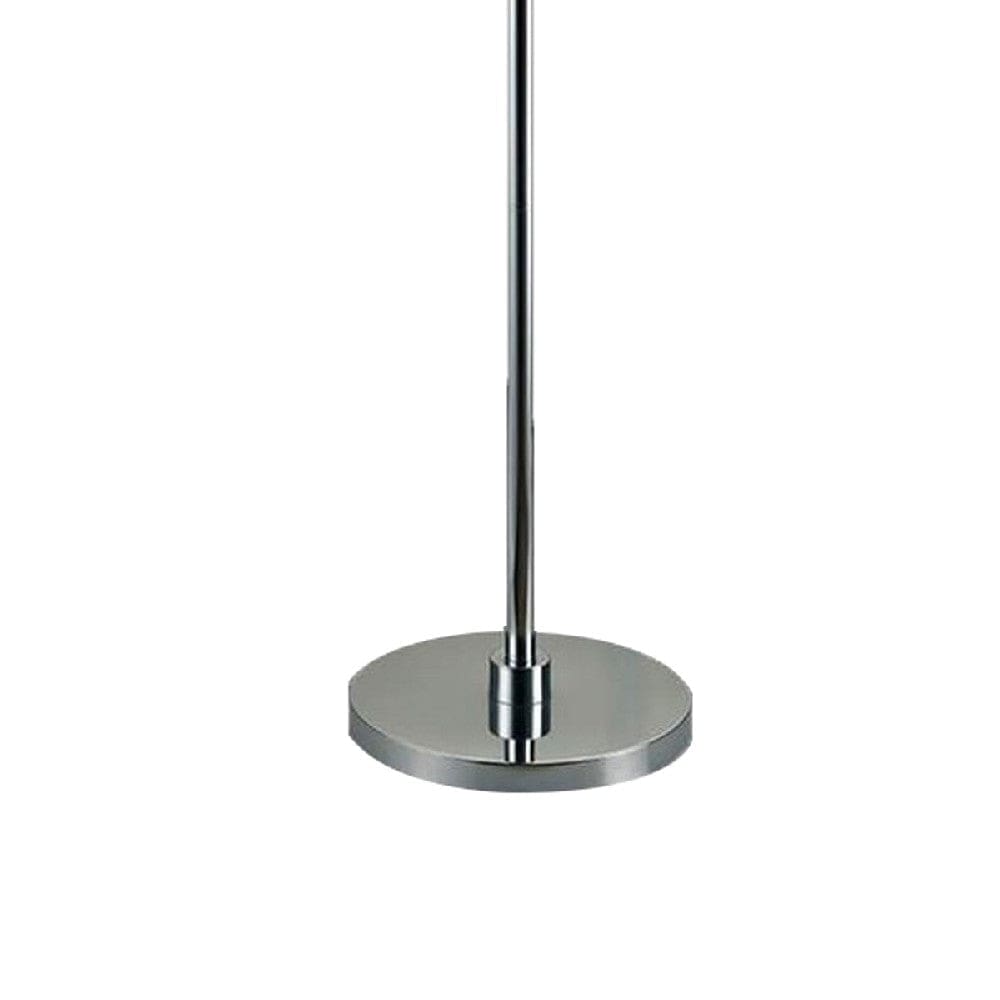 Bob 63 Inch Floor Lamp Pleated Shade Crystal Droplets Black-zoom-4