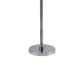 Bob 63 Inch Floor Lamp Pleated Shade Crystal Droplets White