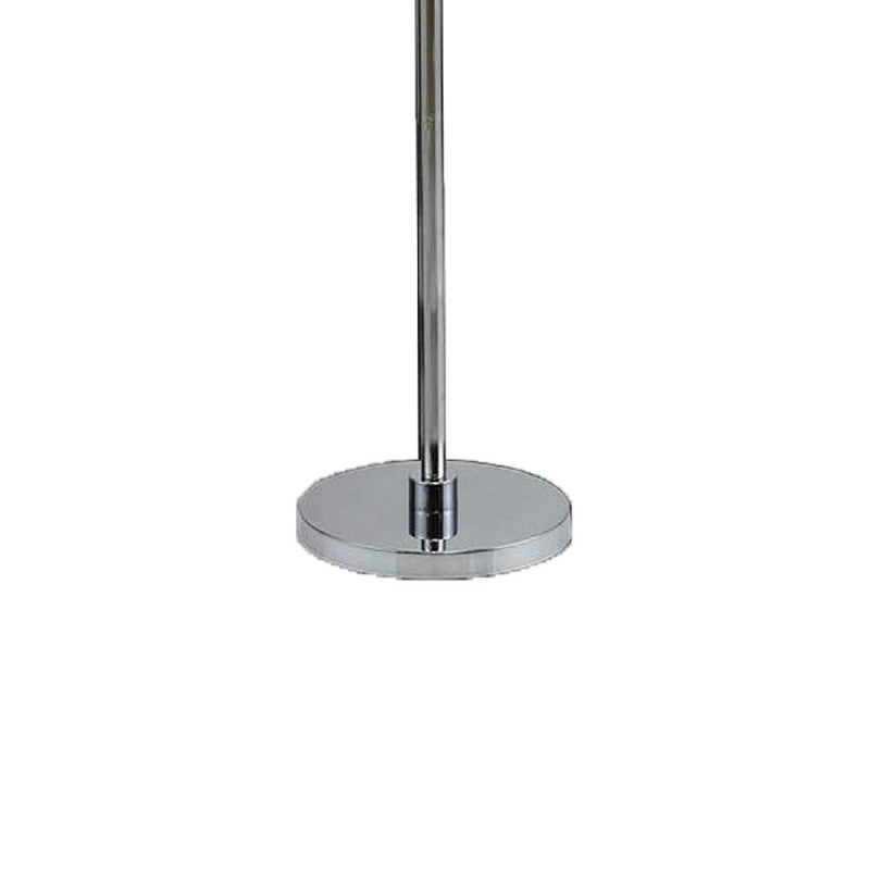 Bob 63 Inch Floor Lamp Pleated Shade Crystal Droplets White-zoom-