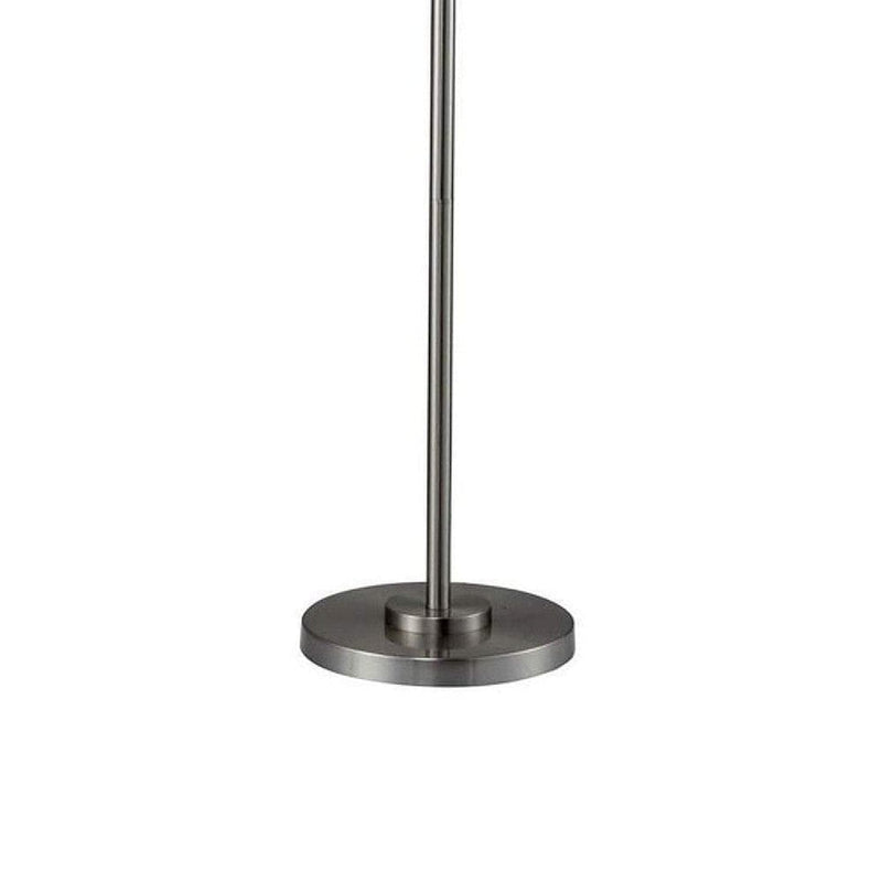 Gene 61 Inch Floor Lamp 3 Layered Crystal Shade Clear-zoom-