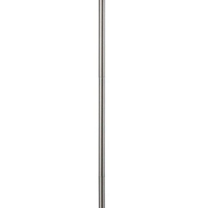 Gene 61 Inch Floor Lamp 3 Layered Crystal Shade Black-zoom-