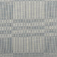 Drake 36 Inch Cotton Decorative Lumbar Throw Pillow Plaid Sandy Blue