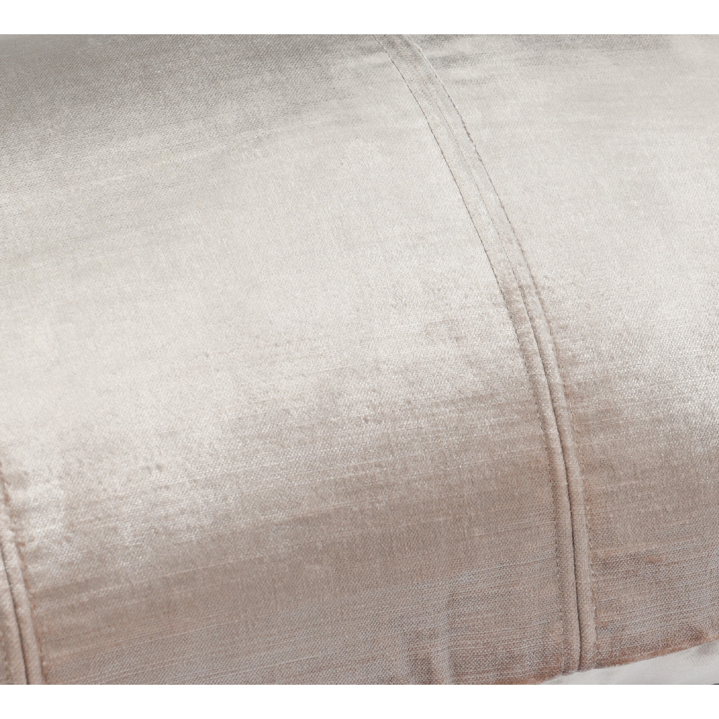 Chad 26 Inch Velvet Decorative Lumbar Throw Pillow Plush Soft Pink-zoom-3