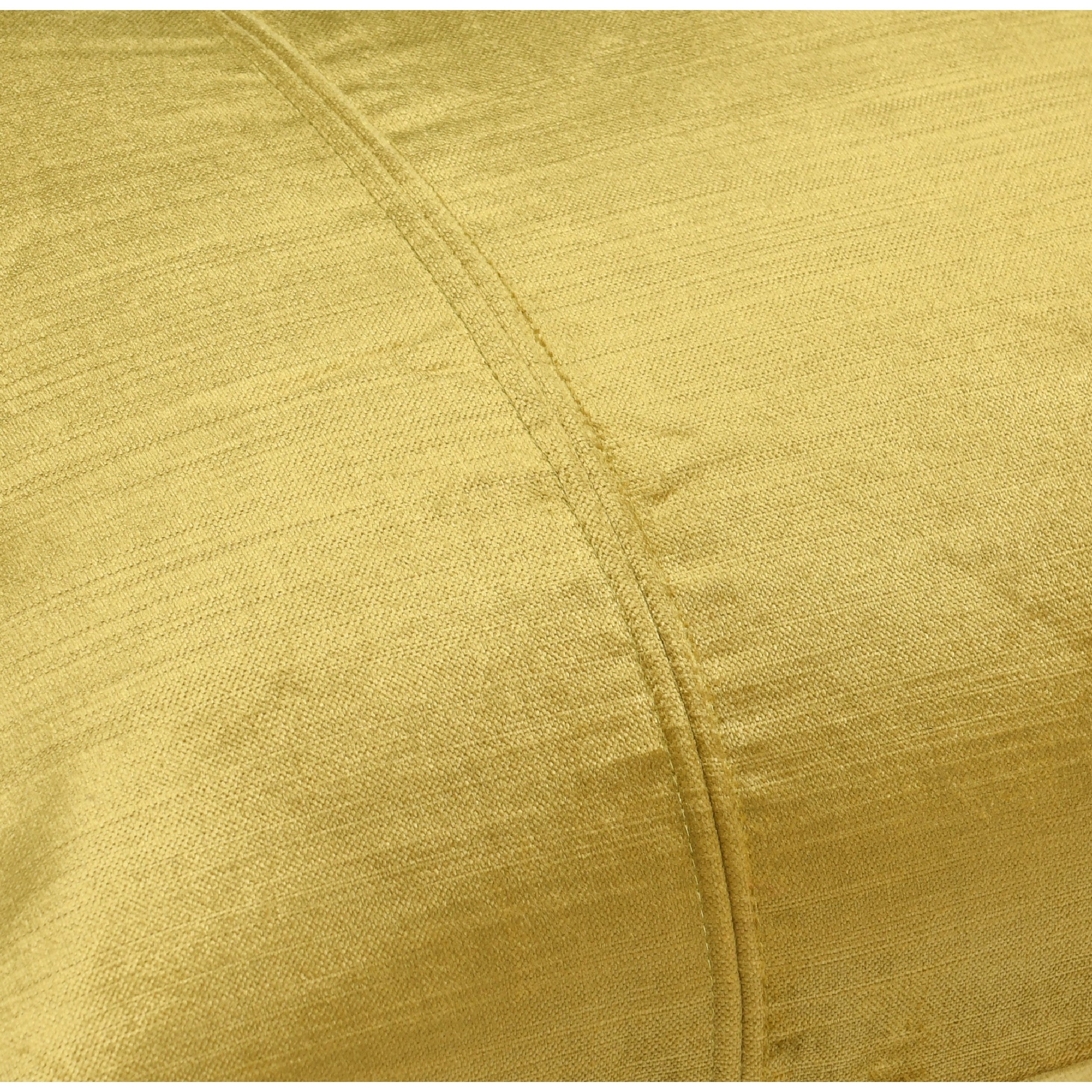 Chad 26 Inch Velvet Decorative Lumbar Throw Pillow Plush Gold-zoom-3