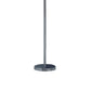 Finn 63 Inch Glamorous Floor Lamp Rose Accent Shade 100w Purple Silver