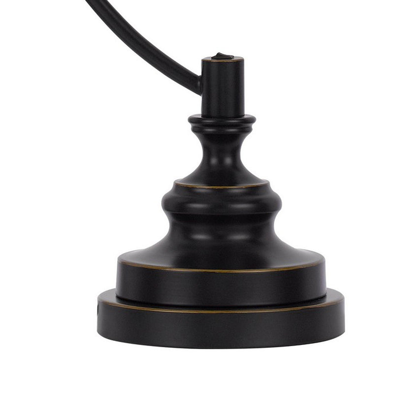 Kim 31 Inch Modern Table Lamp Hanging Lantern Shade Metal Dark Bronze-zoom-
