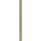 66 Inch Adjustable Arc Floor Lamp Dome Shade Dark Bronze Antique Brass