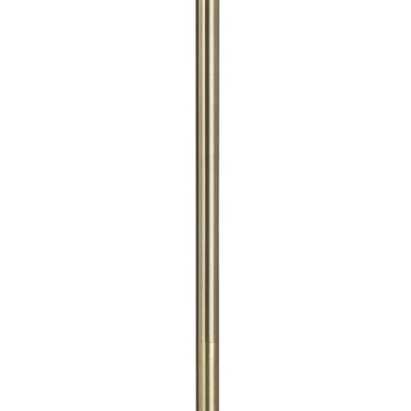 66 Inch Adjustable Arc Floor Lamp Dome Shade Dark Bronze Antique Brass-zoom-