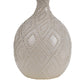 27 Inch Table Lamp Set of 2 Ceramic Base Hardback Fabric Shade Ivory