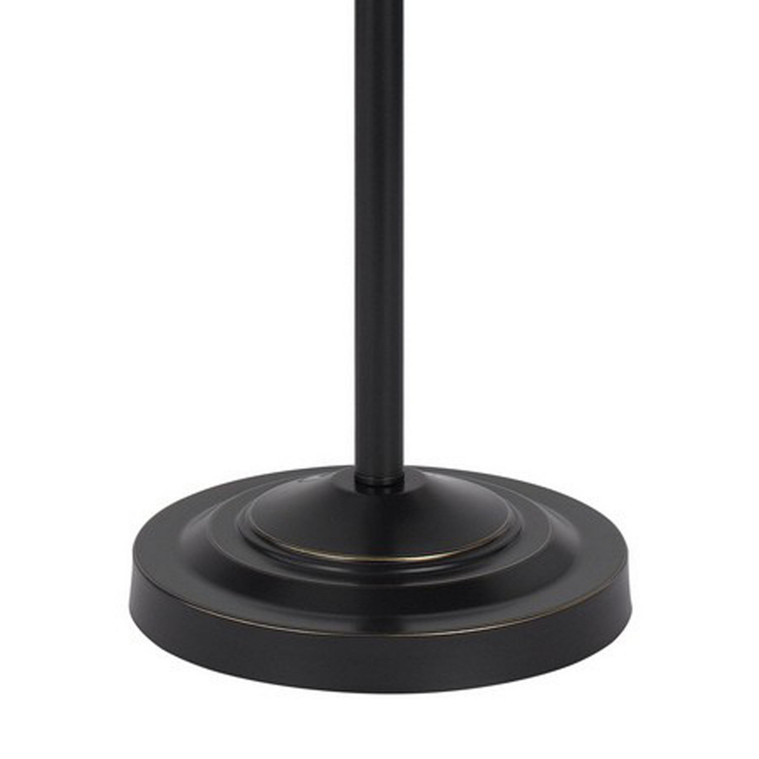 63 Inch Floor Lamp Adjustable Shade Metal Base Dark Bronze-zoom-4