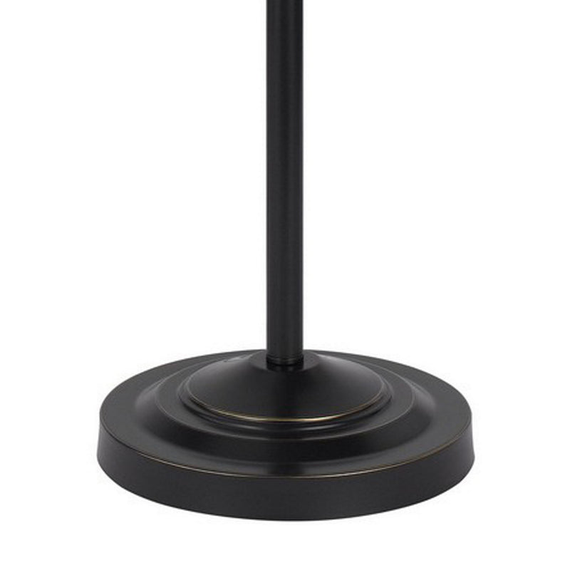 63 Inch Floor Lamp Adjustable Shade Metal Base Dark Bronze-zoom-