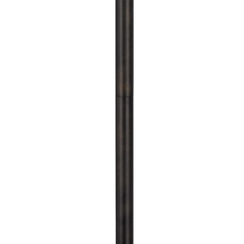 Eli 60 Inch Tiffany Style Floor Lamp Glass Shade Metal Base Antique Bronze-zoom-