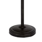 Eli 60 Inch Tiffany Style Floor Lamp Glass Shade Metal Base Antique Bronze
