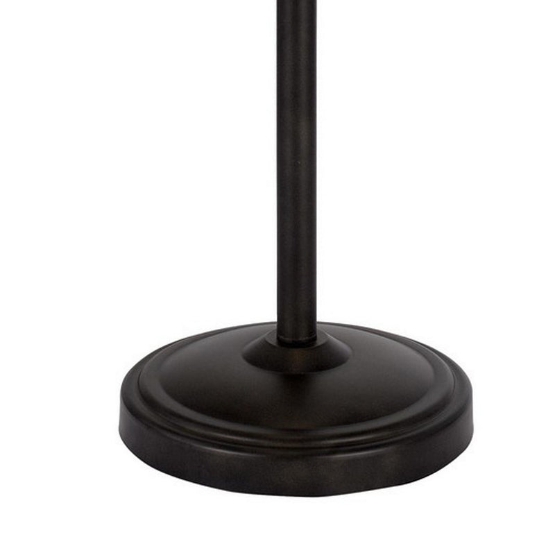 Eli 60 Inch Tiffany Style Floor Lamp Glass Shade Metal Base Antique Bronze-zoom-