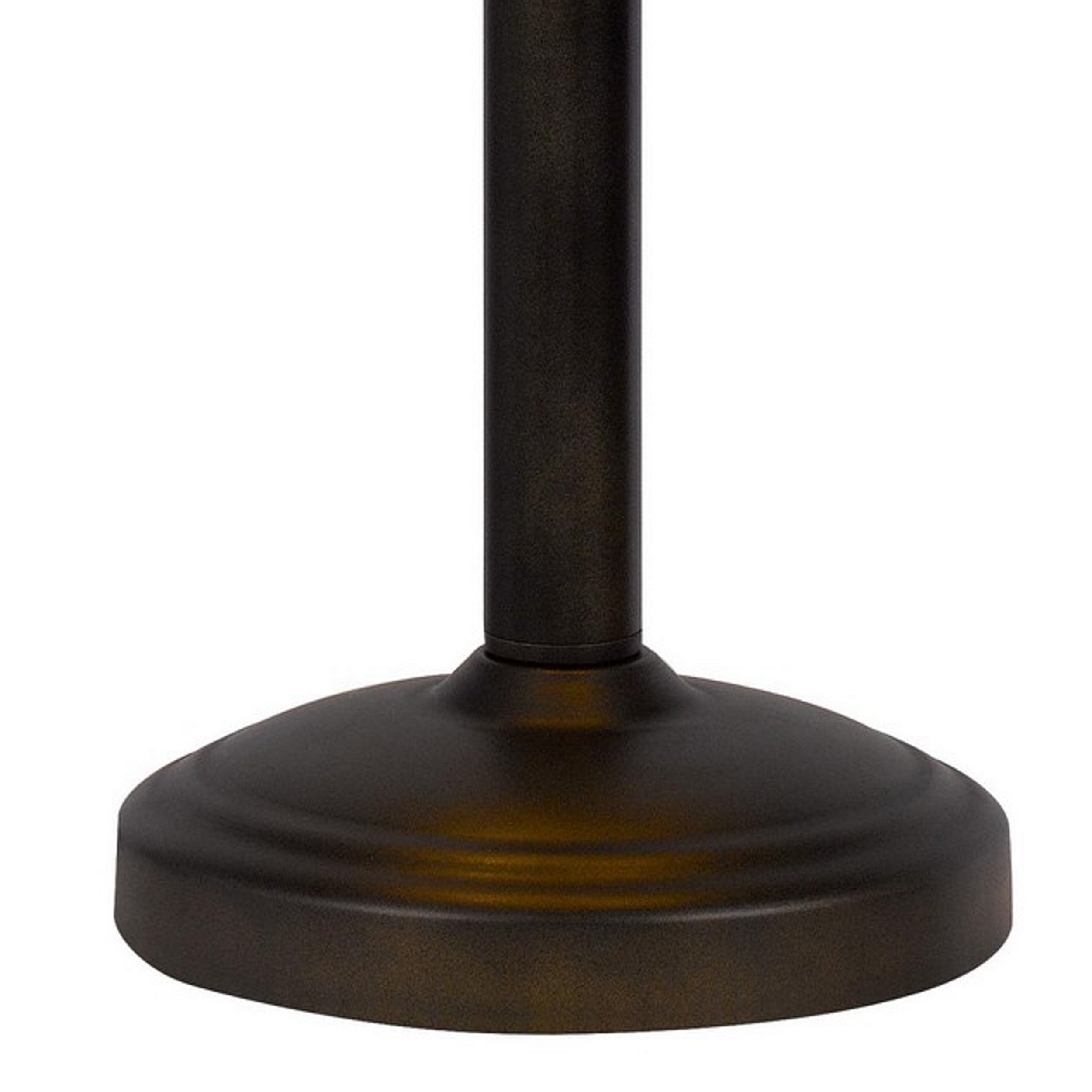 Eli 24 Inch Tiffany Style Table Lamp Glass Shade Antique Bronze-zoom-4