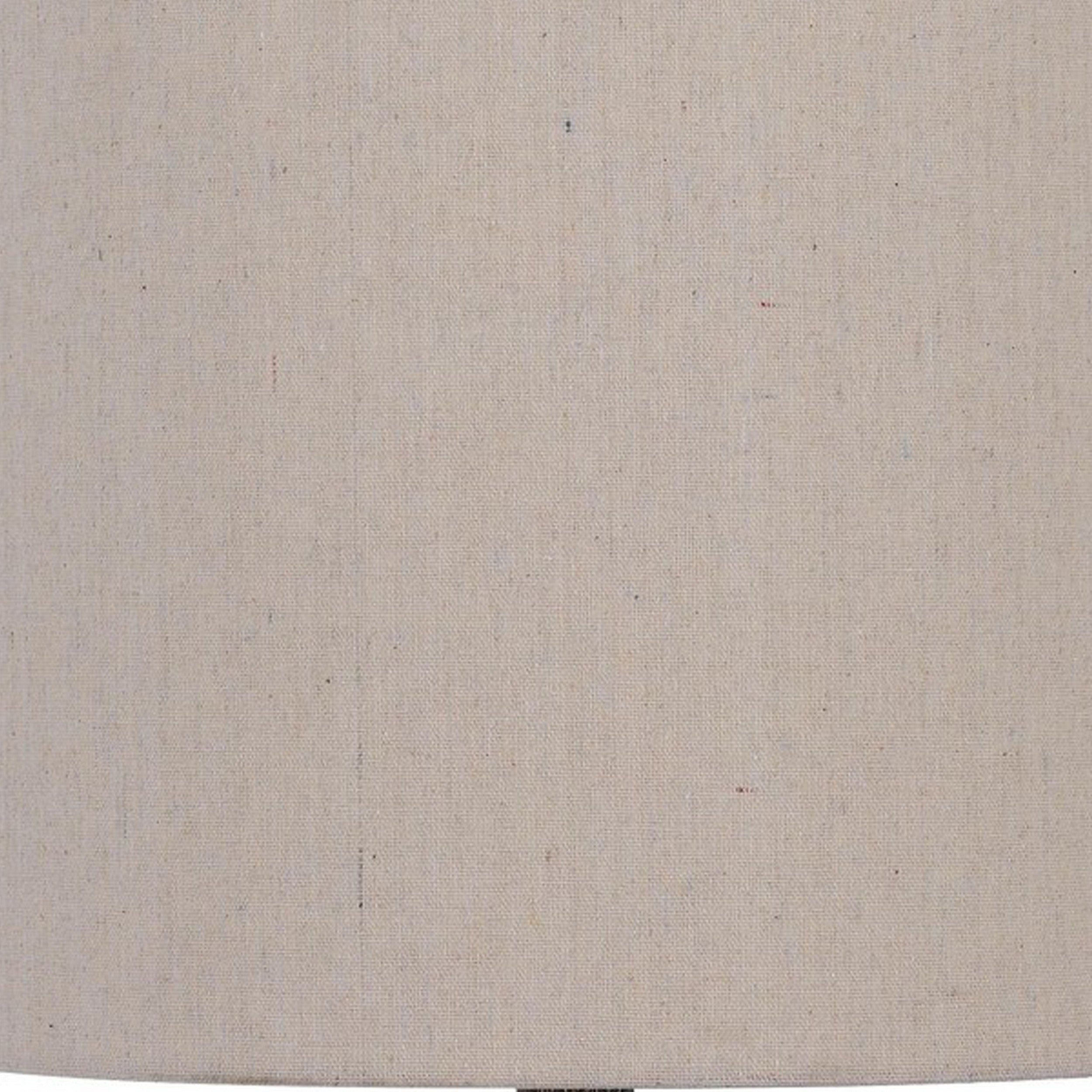 30 Inch 2 Table Lamps Resin Accent Turned Base Rustic Wood Brown Beige-zoom-3