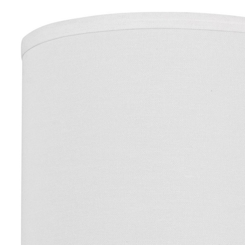 Rexi Modern Metal Wall Lamp 2 Shades Usb 2 Power Outlets White Silver-zoom-