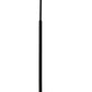 63 Inch Modern Metal Floor Lamp Frosted Glass Globe Shade Black White