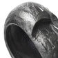 12 Inch Human Face Accent Decor Metal Life Like Appeal Gray