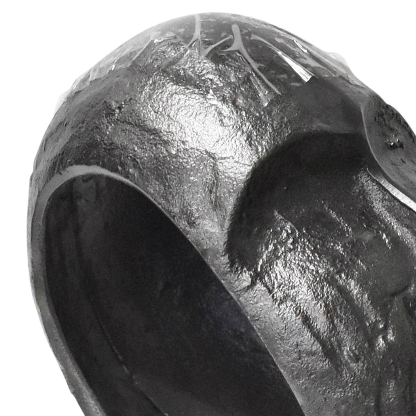 12 Inch Human Face Accent Decor Metal Life Like Appeal Gray