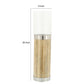 Gia 20 Inch Classic Candle Holder Cylindrical Glass Tumbler Natural