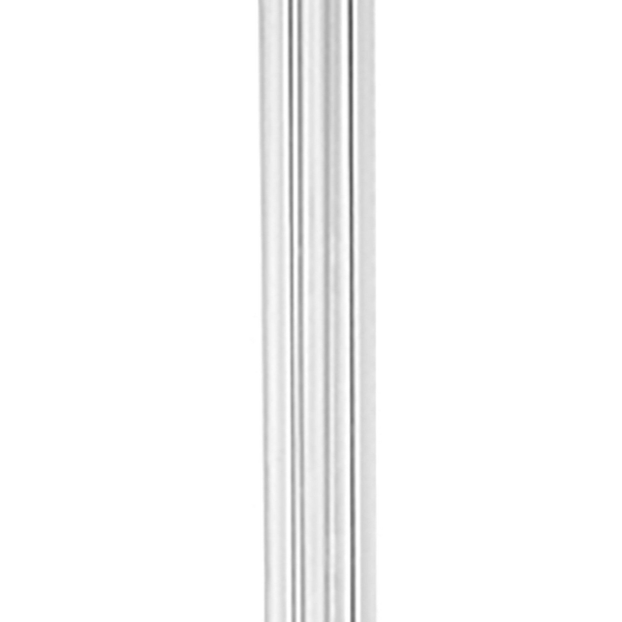 17 Inch Tall Pillar Candle Holder Glass Classic Clean Lined Finish Clear-zoom-3