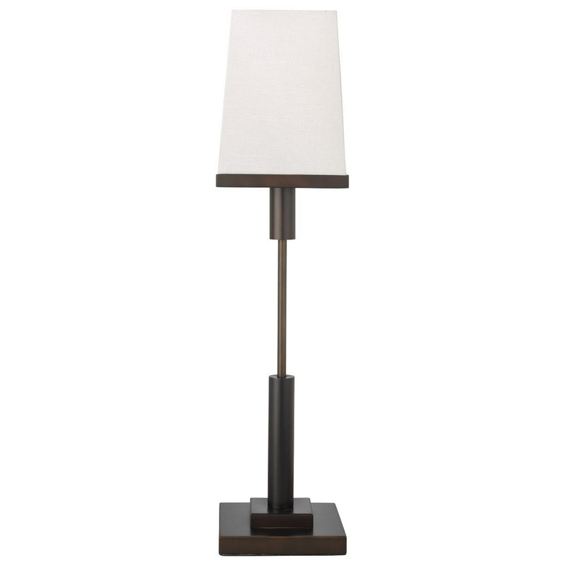 32 Inch Modern Table Lamp 40W Linen Shade Oil Rubbed Antique Bronze-zoom-