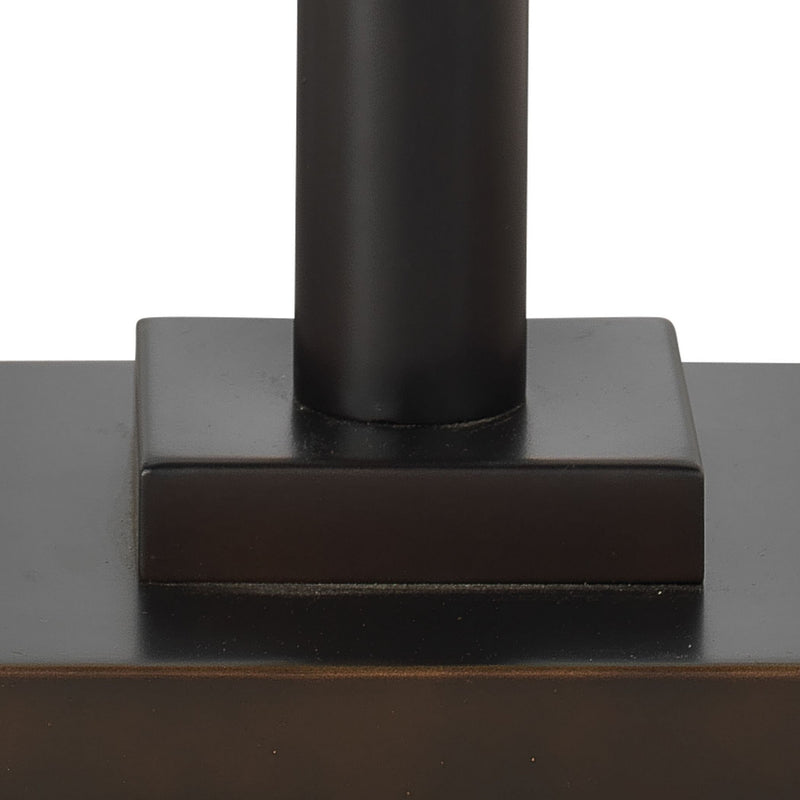 32 Inch Modern Table Lamp 40W Linen Shade Oil Rubbed Antique Bronze-zoom-