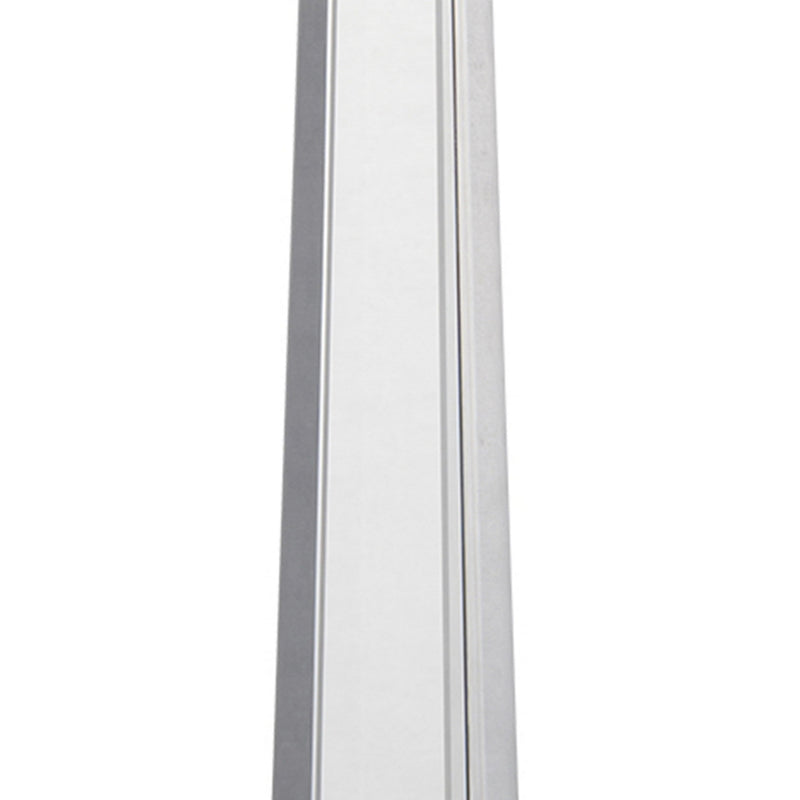 20 Inch Glass Tabletop Obelisk Accent Decor Modern Aesthetic Large Size-zoom-