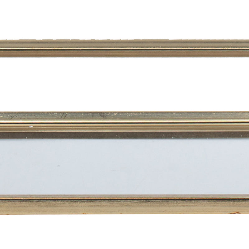 22 20 Inch Decorative Tray Mirrored Antique Gold Metal Frame Set Of 2-zoom-