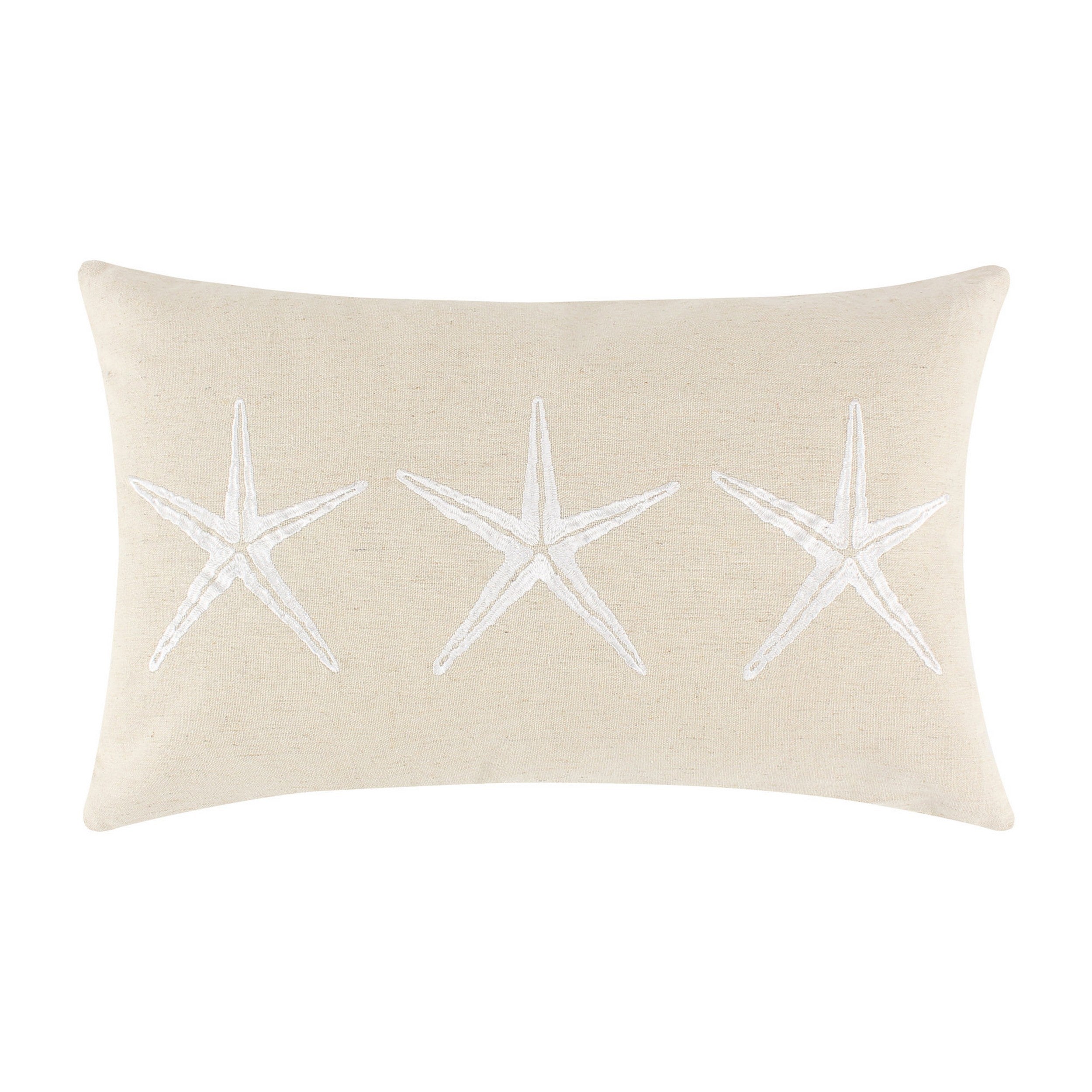 Decorative Throw Pillows Seahorse And Starfish Polyester Tassels Set Of 2-zoom-3