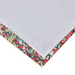 Burges 84 Inch Window Panel Curtain Red And Pink Reed Print Rod Pockets