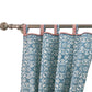 Kaw Set Of 2 Panel Curtains Multicolor Geometric Patterns Polyester