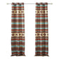 Tagus 84 Inch Window Curtains Southwest Motifs Grommets Microfiber