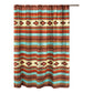 Tagus 72 Inch Shower Curtain Natural Southwest Patterns Button Holes