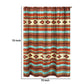 Tagus 72 Inch Shower Curtain Natural Southwest Patterns Button Holes