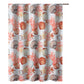 Gul 72 Inch Shower Curtain Soft Polyester Coastal Print Design