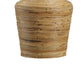 26 Inch Cottage Table Lamp Metal And Rattan Base White Fabric Drum Shade