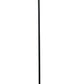 60 Inch Metal Floor Lamp Curved Design Stand Adjustable Dome Lampshade