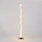 49" In 12V Exposed Rope Led Minari Clear Column Floor Lamp 360pcs