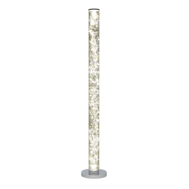 49" In 12V Exposed Rope Led Minari Clear Column Floor Lamp 360pcs-zoom-