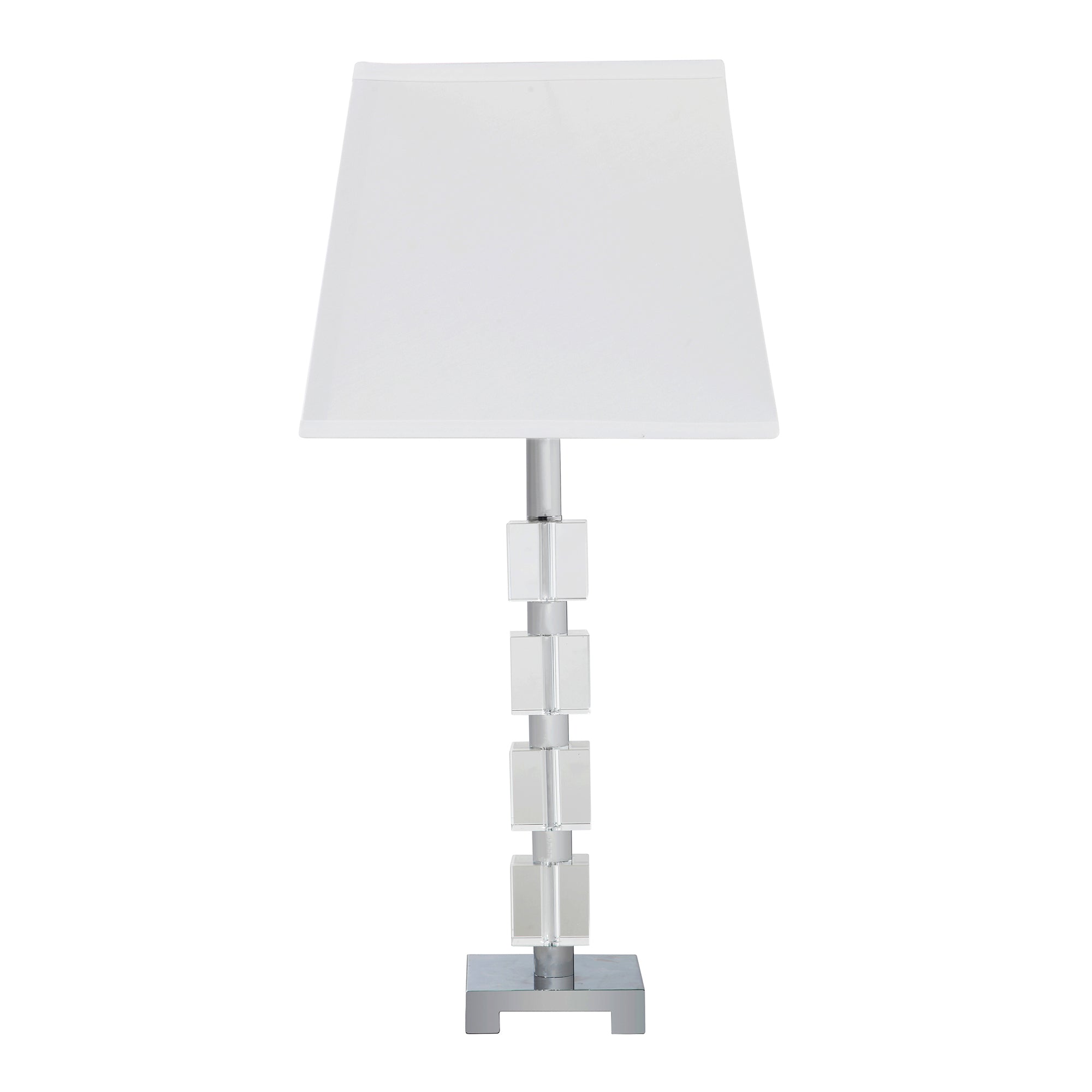 25" In Wendi Glam Crystal Cube Ice Table Lamp-zoom-3