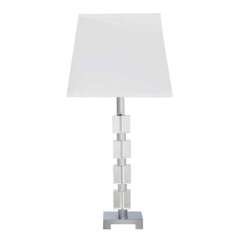 25" In Wendi Glam Crystal Cube Ice Table Lamp-zoom-